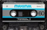 Compact Cassette Maximal Formula 3 60 Type I Normal Unknown Country