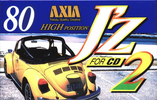 Compact Cassette AXIA J`z 2 80 "JZ2C 80" Type II Chrome 1995 Japan