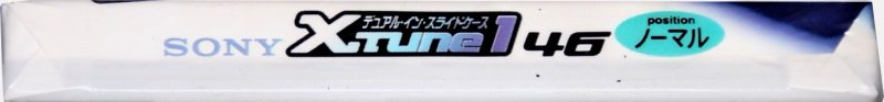 Compact Cassette Sony XI 46 "Xtune C-46X1E" Type I Normal 1998 Japan