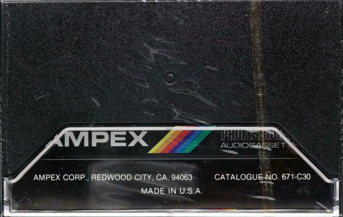 Compact Cassette Ampex Professional 30 "671-C30" Type I Normal 1980 USA