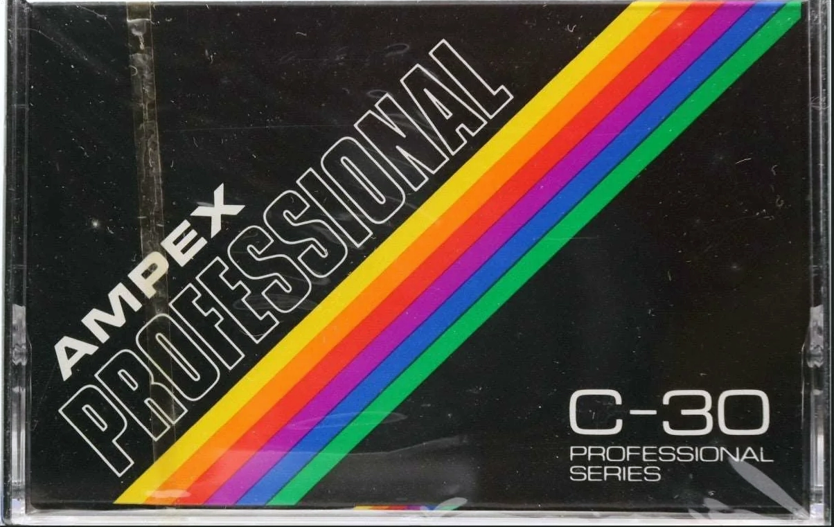 Compact Cassette Ampex Professional 30 "671-C30" Type I Normal 1980 USA