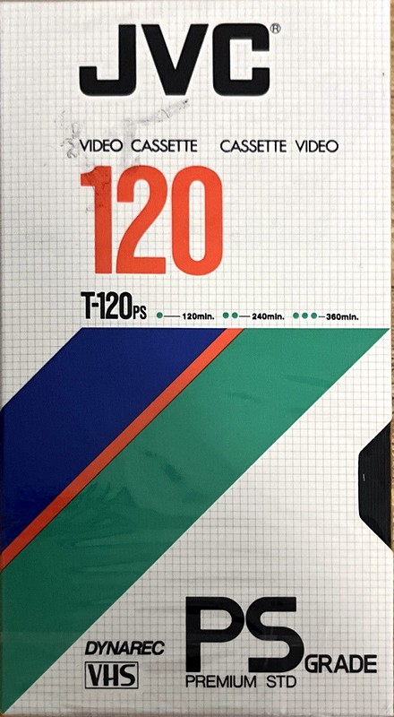 VHS, Video Home System JVC PS 120 Type I Normal 1982 North America