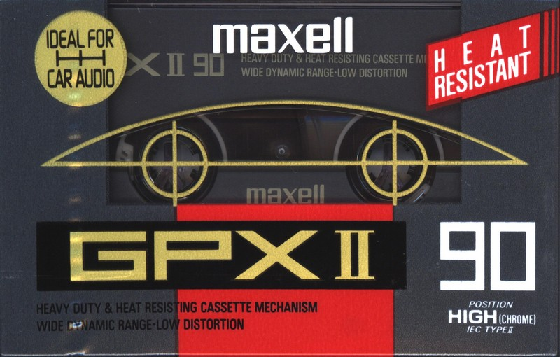 Compact Cassette: Maxell / Hitachi Maxell - GPX II 90