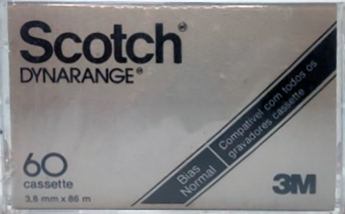 Compact Cassette Scotch Dynarange 60 Type I Normal 1981 Brazil