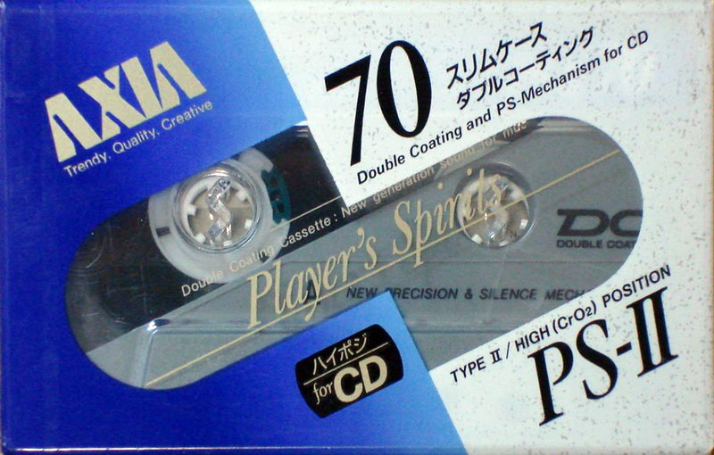 Compact Cassette: FUJI AXIA - PS-II 70