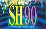 Compact Cassette Smat SH 90 Type I Normal 1995 South Korea