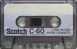 Compact Cassette Scotch 60 Type I Normal 1973 Japan