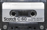 Compact Cassette Scotch 60 Type I Normal 1973 Japan