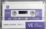 Compact Cassette Classic VE / Lavender 90 Type I Normal 2021 Worldwide