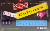 2 pack BASF The Colours Of Sound 60 Type I Normal 1989 Europe