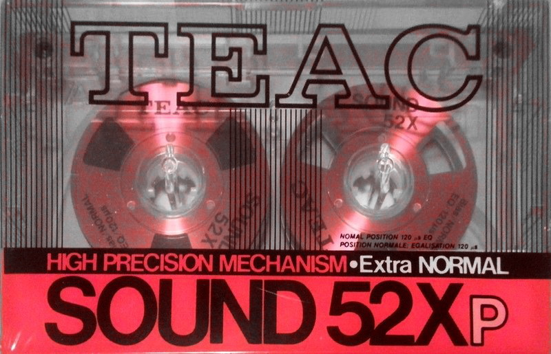 Compact Cassette:  Teac - SOUND 52X 52