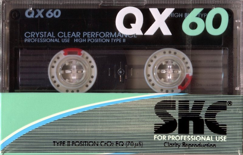 Compact Cassette: Sunkyong Magnetic Limited (SKM) SKC - QX 60