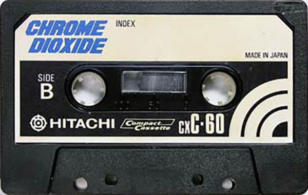 Compact Cassette Hitachi CX 60 Type II Chrome 1972 Worldwide