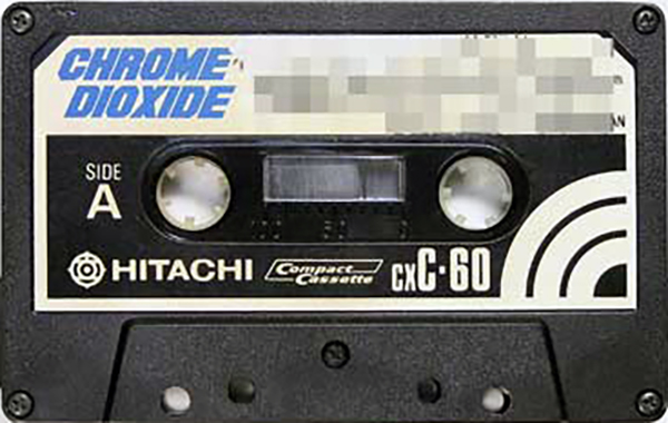 Compact Cassette Hitachi CX 60 Type II Chrome 1972 Worldwide