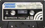 Compact Cassette Hitachi CX 60 Type II Chrome 1972 Worldwide