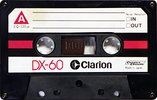 Compact Cassette Clarion DX 60 Type I Normal 1978 Japan