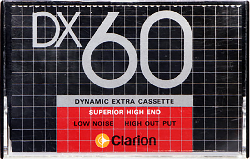 Compact Cassette Clarion DX 60 Type I Normal 1978 Japan