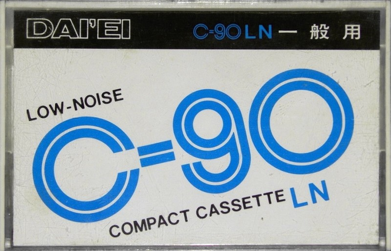 Compact Cassette Daiei LN 90 Type I Normal 1976 Japan