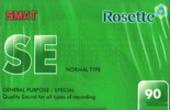 Compact Cassette Smat Rosette 90 "SE" Type I Normal 1995 South Korea