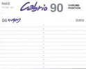 Compact Cassette RAKS Cabrio 90 Type II Chrome 1993 Europe