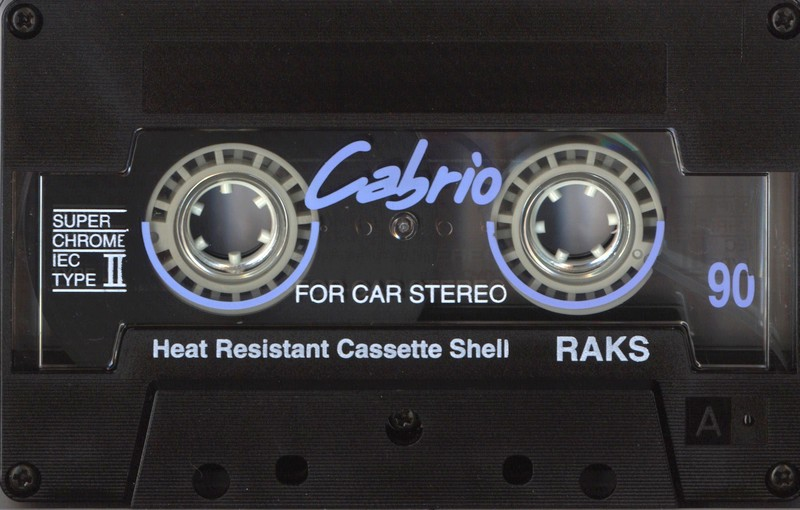 Compact Cassette: RAKS  - Cabrio 90