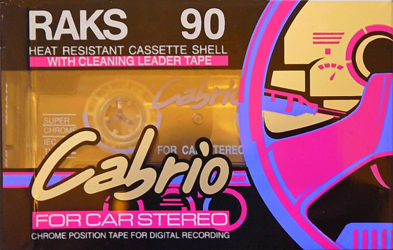 Compact Cassette: RAKS  - Cabrio 90