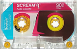 Compact Cassette Scotch Scream`R 90 Type I Normal 1990 North America