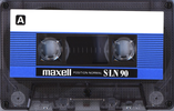Compact Cassette Maxell S-LN 90 Type I Normal 1991 Europe