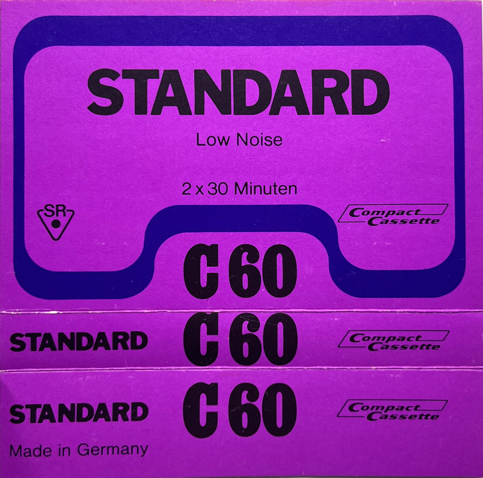 Compact Cassette Standard 60 Type I Normal 1974 Japan