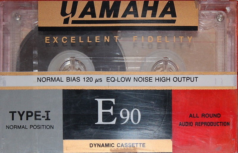 Compact Cassette Yamaha 90 Type I Normal Worldwide