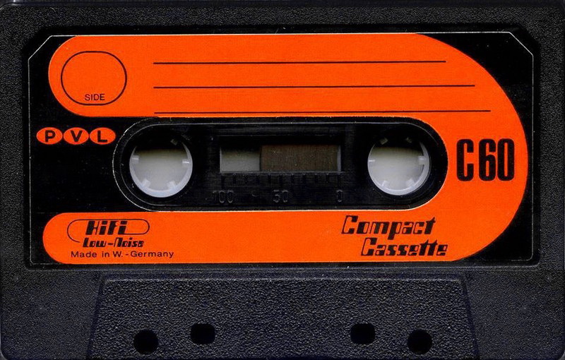 Compact Cassette PVL 60 Type I Normal Germany