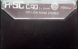 Compact Cassette NMA 90 "H-SC" Type I Normal Unknown Country