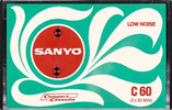 Compact Cassette Sanyo 60 Type I Normal 1972 Europe