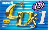 Compact Cassette Maxell CD`s I / CD`s 1 120 "CDS1-120M" Type I Normal 1999 Japan