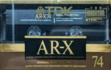 Compact Cassette TDK AR-X 74 "AR-X74M" Type I Normal 1990 Japan