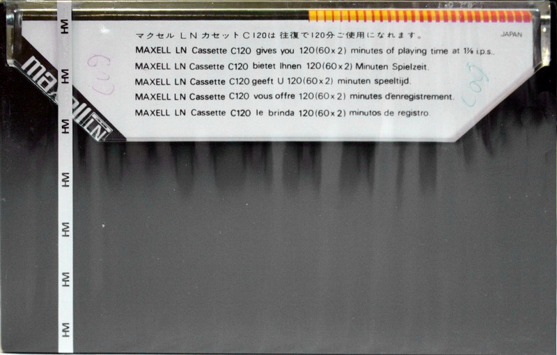 Compact Cassette: Maxell / Hitachi Maxell -  120