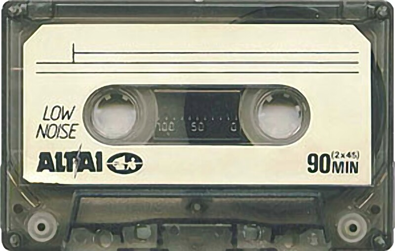 Compact Cassette Altai 90 Type I Normal 1978 Hong Kong