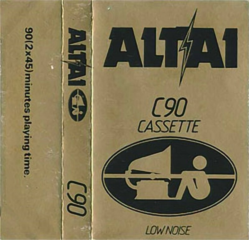 Compact Cassette Altai 90 Type I Normal 1978 Hong Kong