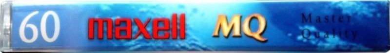 Compact Cassette Maxell MQ 60 Type I Normal 2002 Worldwide