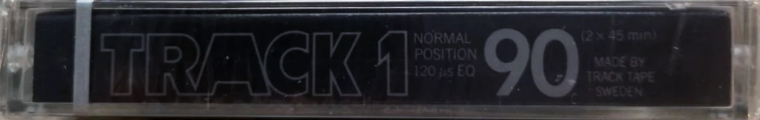 Compact Cassette Track Track 1 90 "TRAK stamp" Type I Normal 1981 Sweden