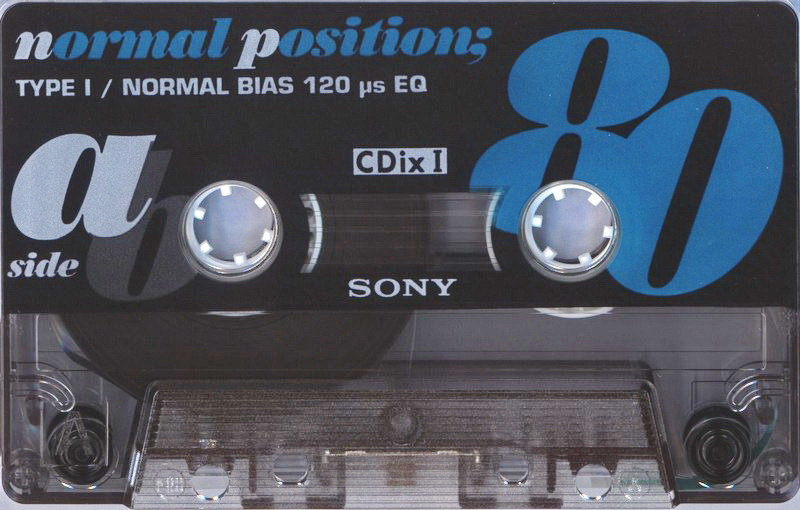 Compact Cassette: Sony  - CDix I 80