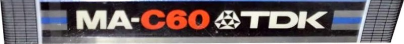 Compact Cassette TDK MA 60 Type IV Metal 1979 Europe, USA