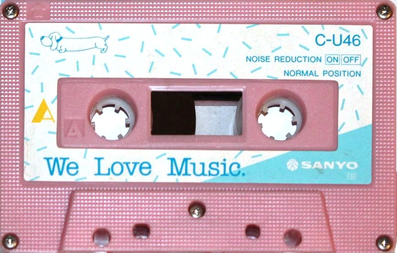 Compact Cassette:  Sanyo - We Love Music 46