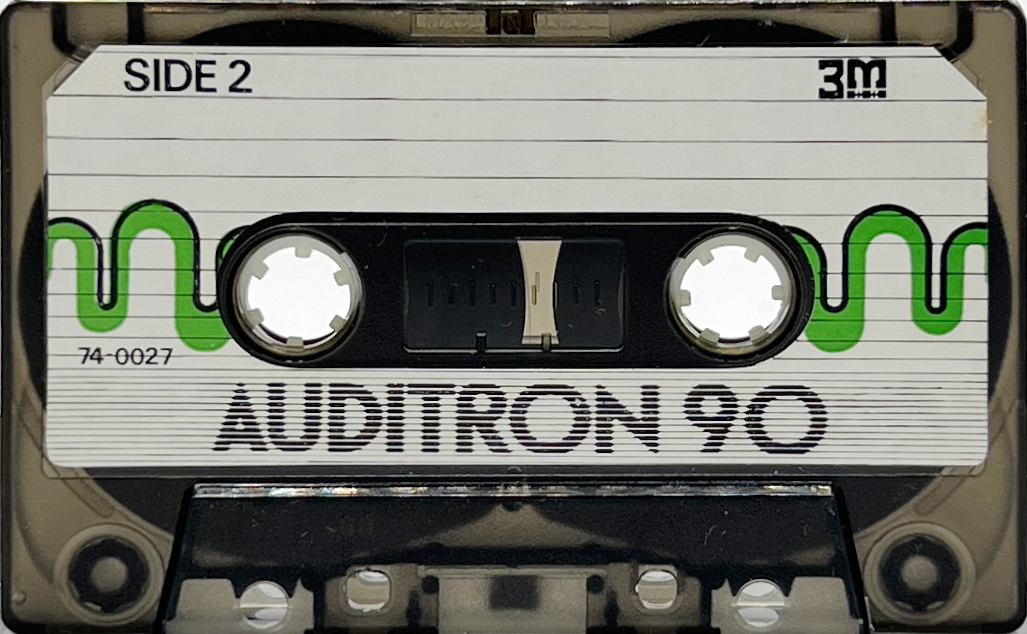 Compact Cassette Auditron 90 Type I Normal 1975 Southern Africa