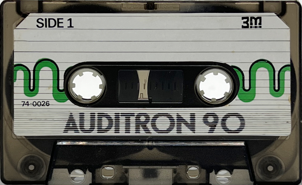 Compact Cassette Auditron 90 Type I Normal 1975 Southern Africa