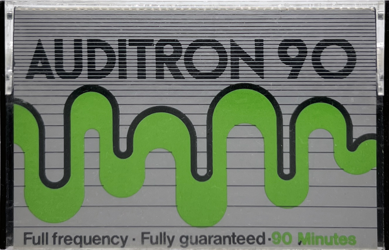 Compact Cassette Auditron 90 Type I Normal 1975 Southern Africa