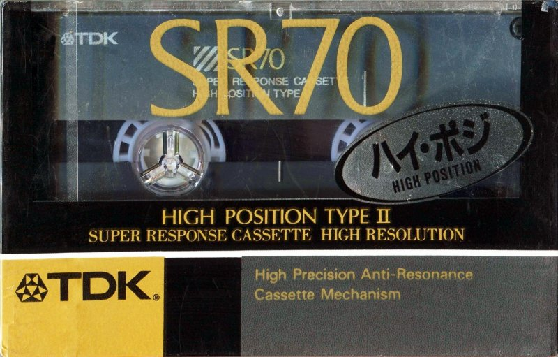 Compact Cassette: TDK  - SR 70