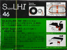 Compact Cassette BASF Super LH I 46 Type I Normal 1978 Japan