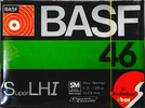 Compact Cassette BASF Super LH I 46 Type I Normal 1978 Japan
