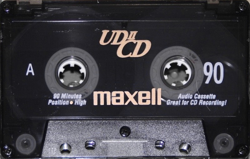 Compact Cassette Maxell UDII-CD 90 Type II Chrome 2002 North America